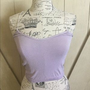 🌟⭐️Free People Lavender Sparkle Brami⭐️🌟